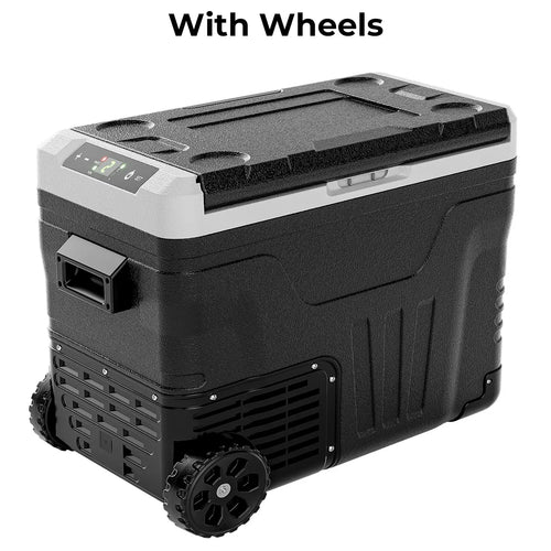 Car Fridge Portable Freezer with 12/24V DC & 110-240V AC